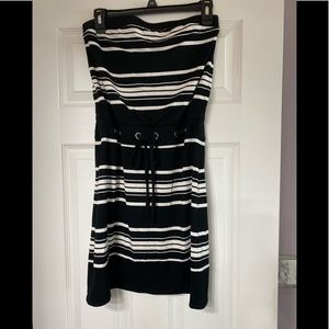 White House Black Market strapless dress size XS